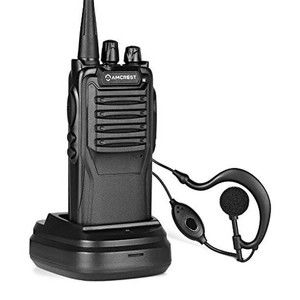 Amcrest ATR-22 UHF Portable Radio Walkie Talkie Frequency Range 400-470